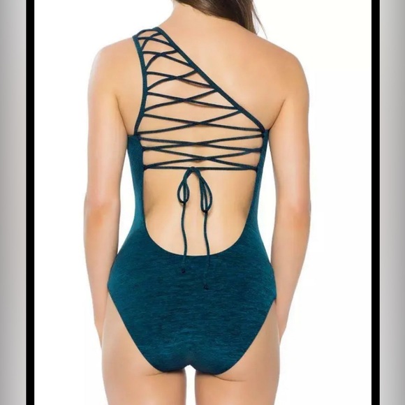 NWT Becca Mesa Verde One Piece Swimsuit Medium M - Picture 2 of 6